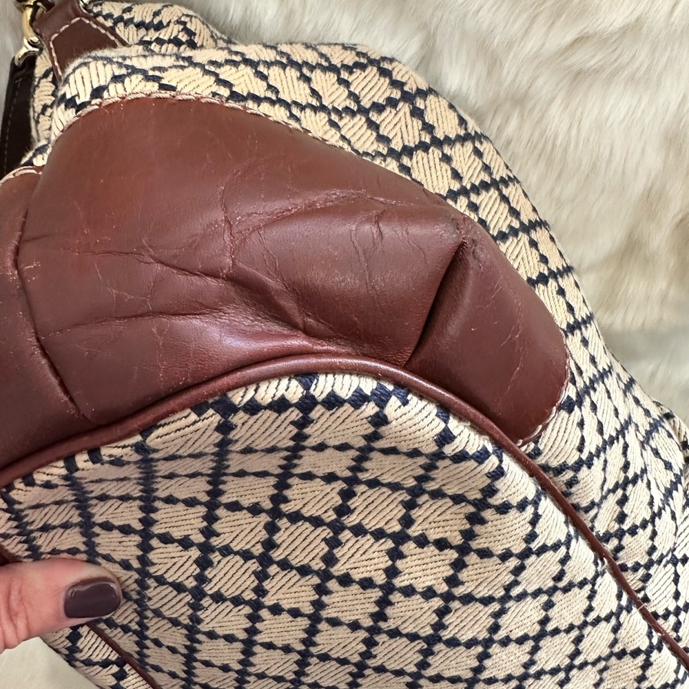 Gucci Diamante Canvas Sukey Satchel - Picture 10 of 16
